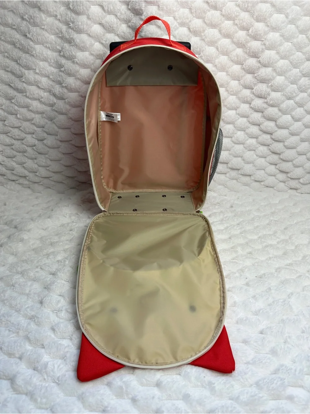 Skip Hop Red Fox 3-Piece Kids Luggage, Backpack & Lunch Tote Set